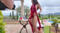 Watch4Beauty - Sky Moon - Special dildo backstage video