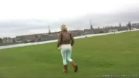 Demi Scott - Spandex leggings followed 2