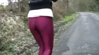 Demi Scott - Spandex leggings followed 3