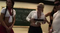 SpermaStudio - 2011.083 Jessy Cumbitch, Melanie Moon, Sexy Celine - School of Gangbang 5 part 1