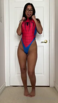 Superheroines - Spidey suit Haley