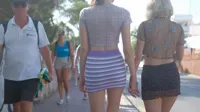 TokyoDoll - Teen Mila and Alissa see through public Part.1