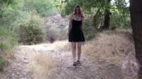 TokyoDoll - Teen sexy dress public 1