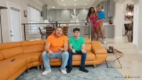 Tessa Thomas - She Sneaks Anal In Front Of His Friends - BRAZZERS