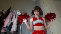 Little_bella_bunny / bellabunn / Bella Mays - This week's message exclusive video dancing in my cute cheerleader outfit and little accessories!