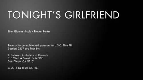 Tonight's Girlfriend - Gianna Nicole