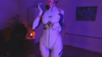 Vixenp - Teen cosplay smoking tentacle dildo cum