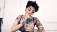 Honey Gold - Watch HG Blue dildo nkBang 2