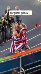Keely Hodgkinson - What have we just seen!! Gold for Molly Caudery, Keely Hodgkinson and Georgia Hunter Bell